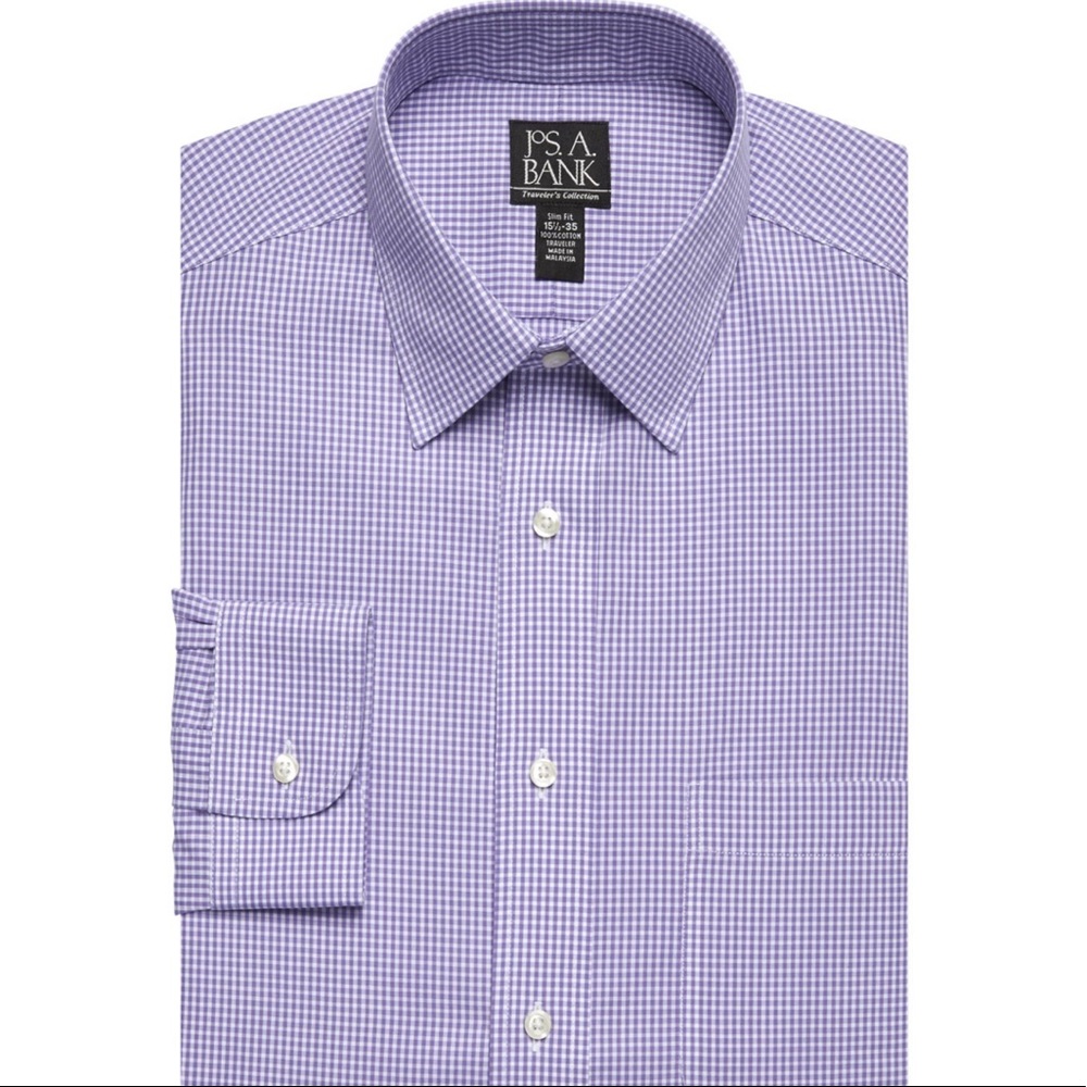 Purple Dress Shirt Jos A Bank
